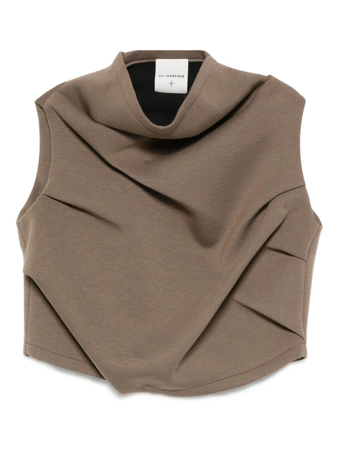 ULI SCHNEIDER DRAPED TOP